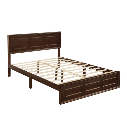 Queen size bed frame - pine, wood