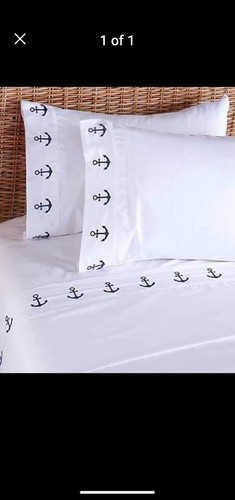 Nautical queen sheet set new - queen,